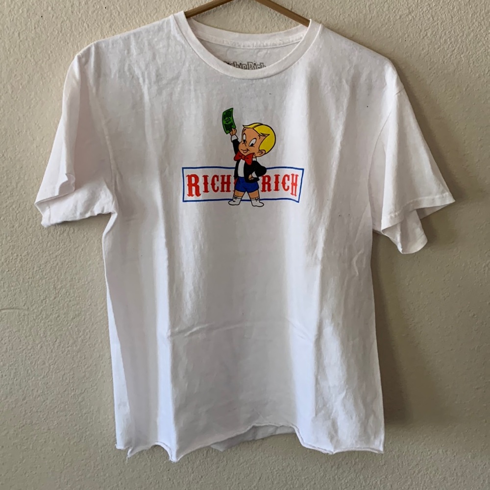Richie Rich cropped mens t